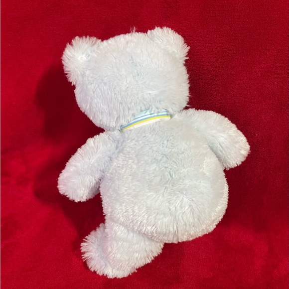 Russ Baby My First Teddy Baby Boy's My First Teddy Blue Bear Soft Plush 10" - Picture 4 of 9